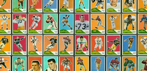 virtual 1960 Fleer football card uncut sheet