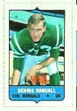 1969 Topps 4-in-1 Dennis Randall stamp