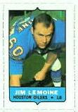 1969 Topps 4-in-1 Jim LeMoine stamp