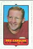Reg Carolan 1969 Topps 4-in-1 stamp