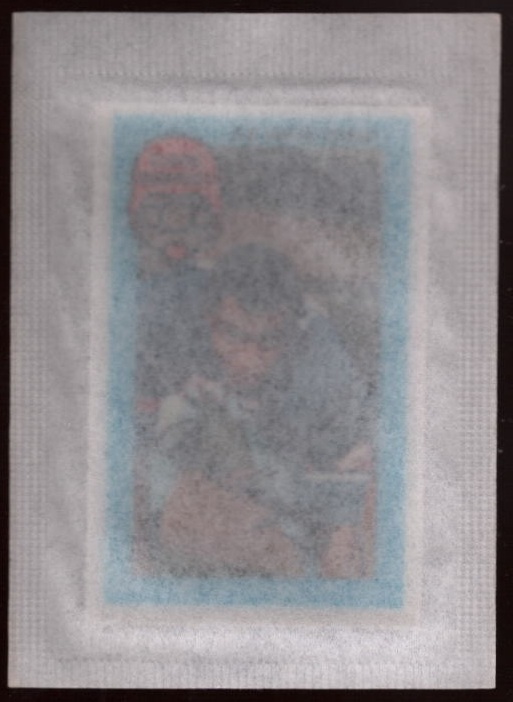 Wrapped 1971 Kellogg's football card #5