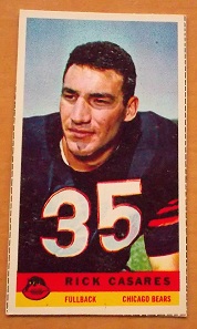 1959 Bazooka Rick Casares football card