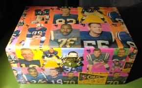 1959 Topps football card box