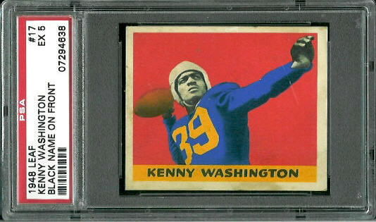 1948 Leaf #17 - Washington - PSA 5