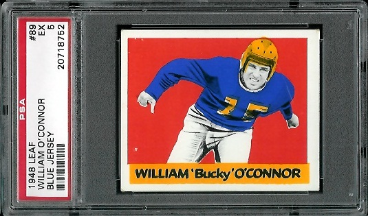 William O'Connor - 1948 Leaf #89 - PSA 5