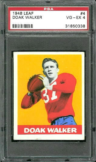 1948 Leaf #4 - Walker - PSA 4