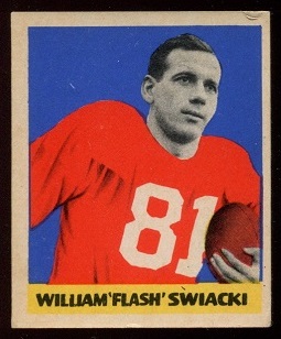 1949 Leaf #110 - Bill Swiacki - vg-ex+