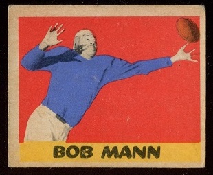 1949 Leaf #17 - Bob Mann - vg+