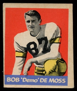 1949 Leaf #52 - Bob DeMoss - vg-ex