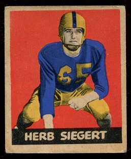 1949 Leaf #70 - Herb Siegert - vg+