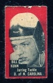 1950 Topps Felt Backs #43 - Bill Kuhn - ex