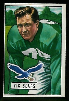 Vic Sears - 1951 Bowman #119 - nm oc