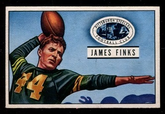 1951 Bowman #130 - Jim Finks - ex+