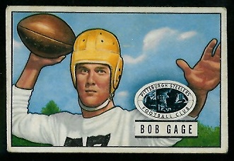 Bob Gage - 1951 Bowman #131 - vg