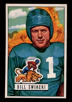 1951 Bowman #132 - Bill Swiacki - exmt