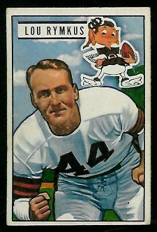 Lou Rymkus - 1951 Bowman #38 - vg