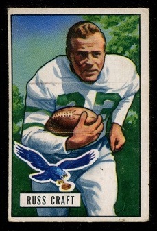Russ Craft - 1951 Bowman #47 - vg