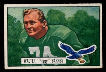 1951 Bowman #48 - Walter Barnes - ex