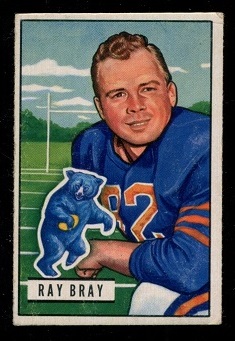 Ray Bray - 1951 Bowman #50 - vg