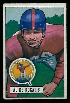 Al DeRogatis - 1951 Bowman #55 - vg