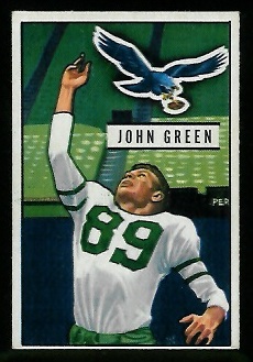 John Green - 1951 Bowman #83 - ex