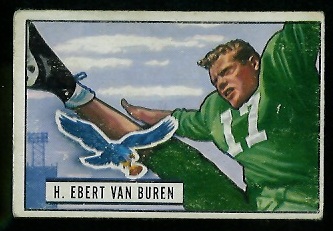 Ebert Van Buren - 1951 Bowman #84 - vg