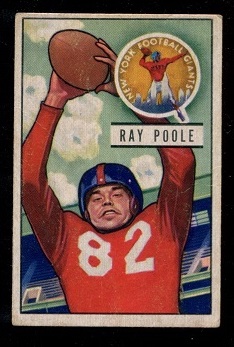 1951 Bowman #93 - Ray Poole - vg-ex