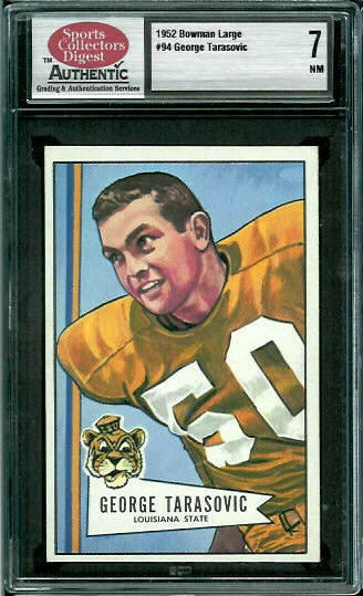 George Tarasovic - 1952 Bowman Large #94 - SCD 7