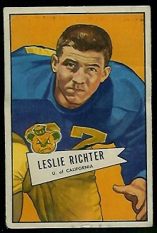 1952 Bowman Small #61 - Les Richter - vg