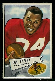 Joe Perry - 1952 Bowman Small #83 - ex