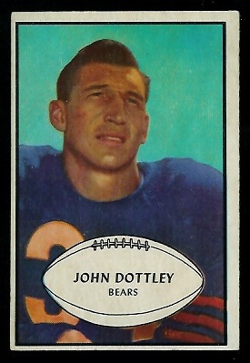 John Dottley - 1953 Bowman #2 - exmt