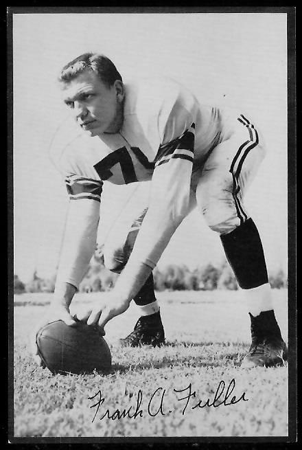 Frank Fuller - 1953 Rams Team Issue #10 - exmt