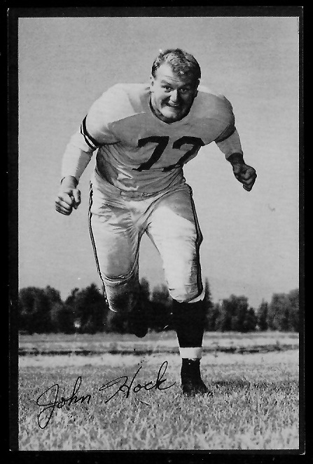 John Hock - 1953 Rams Team Issue #13 - ex