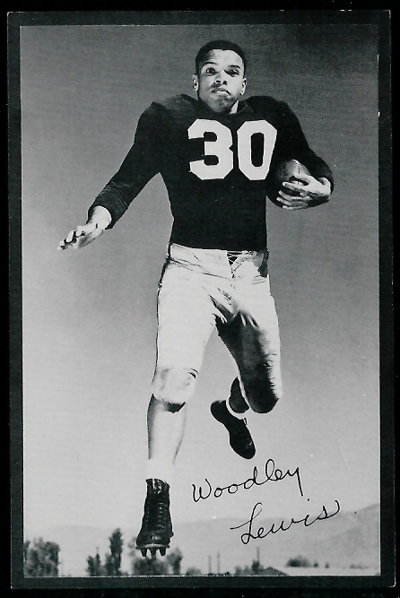Woodley Lewis - 1953 Rams Team Issue #16 - exmt