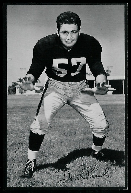 Don Paul - 1953 Rams Team Issue #21 - exmt