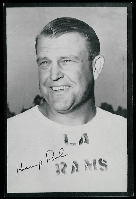 Hampton Pool - 1953 Rams Team Issue #22 - ex
