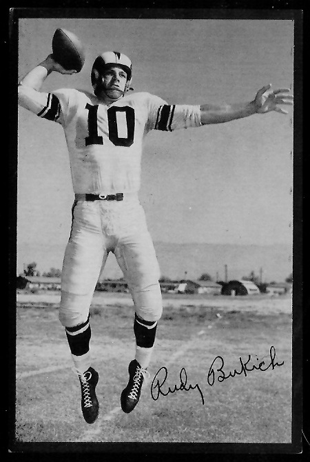 Rudy Bukich - 1953 Rams Team Issue #4 - ex
