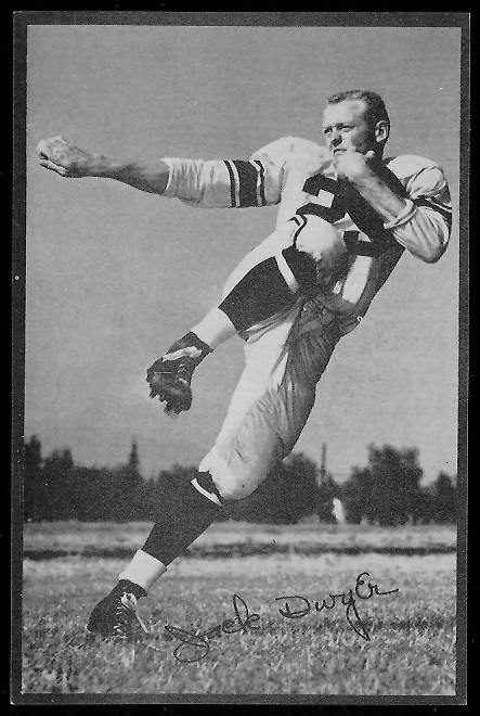 Jack Dwyer - 1953 Rams Team Issue #7 - nm