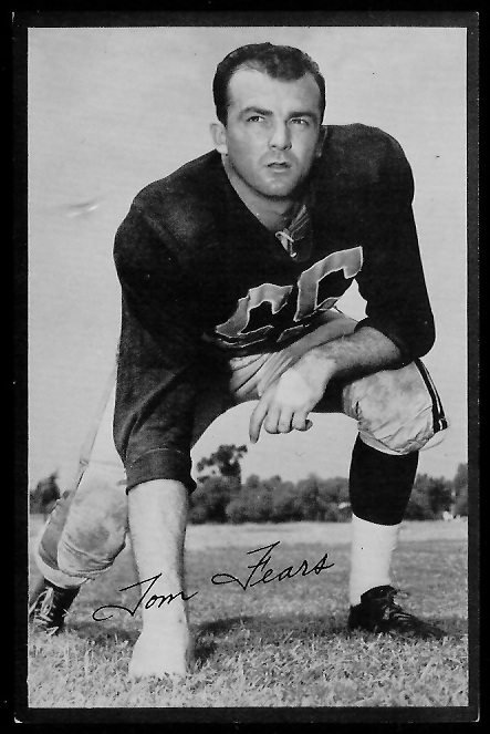 Tom Fears - 1953 Rams Team Issue #8 - ex