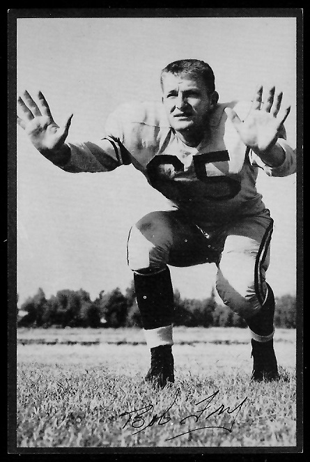 Bob Fry - 1953 Rams Team Issue #9 - exmt