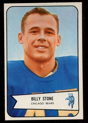 1954 Bowman #106 - Billy Stone - exmt