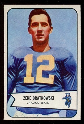 1954 Bowman #11 - Zeke Bratkowski - exmt