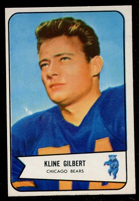 1954 Bowman #123 - Kline Gilbert - exmt