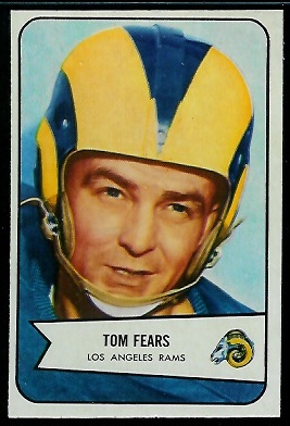 1954 Bowman #20 - Tom Fears - nm