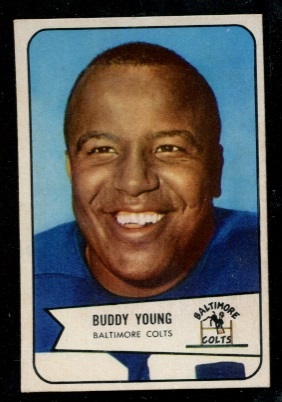 1954 Bowman #38 - Buddy Young - nm