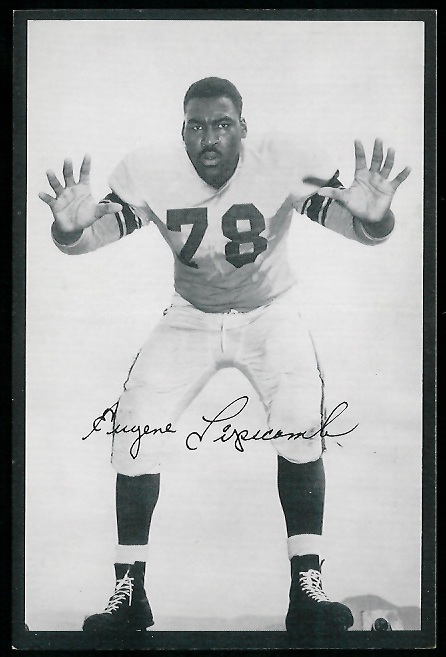 Gene Lipscomb - 1954 Rams Team Issue #15 - exmt