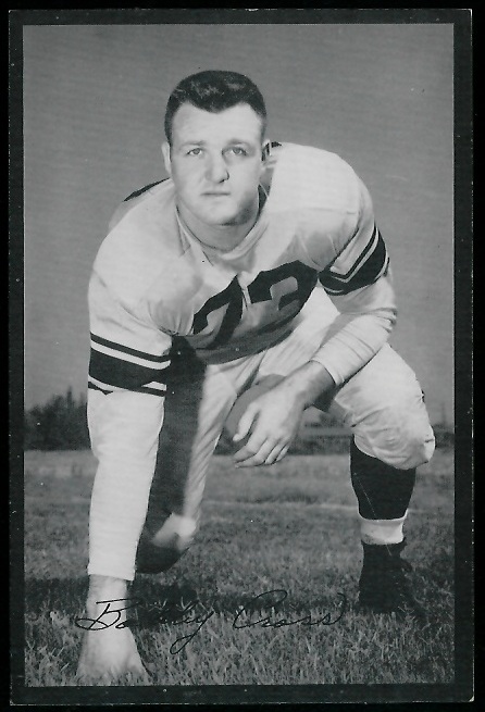 Bobby Cross - 1954 Rams Team Issue #3 - exmt