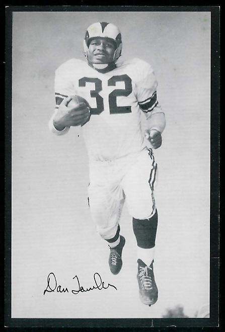 Dan Towler - 1954 Rams Team Issue #30 - ex