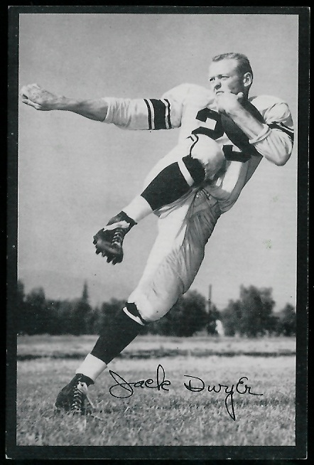 Jack Dwyer - 1954 Rams Team Issue #6 - exmt