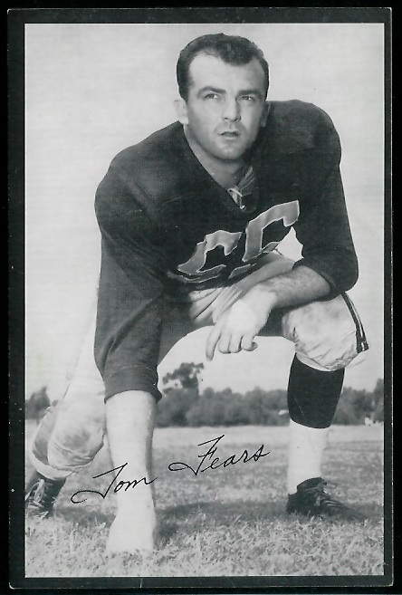 1954 Rams Team Issue #7 - Tom Fears - ex